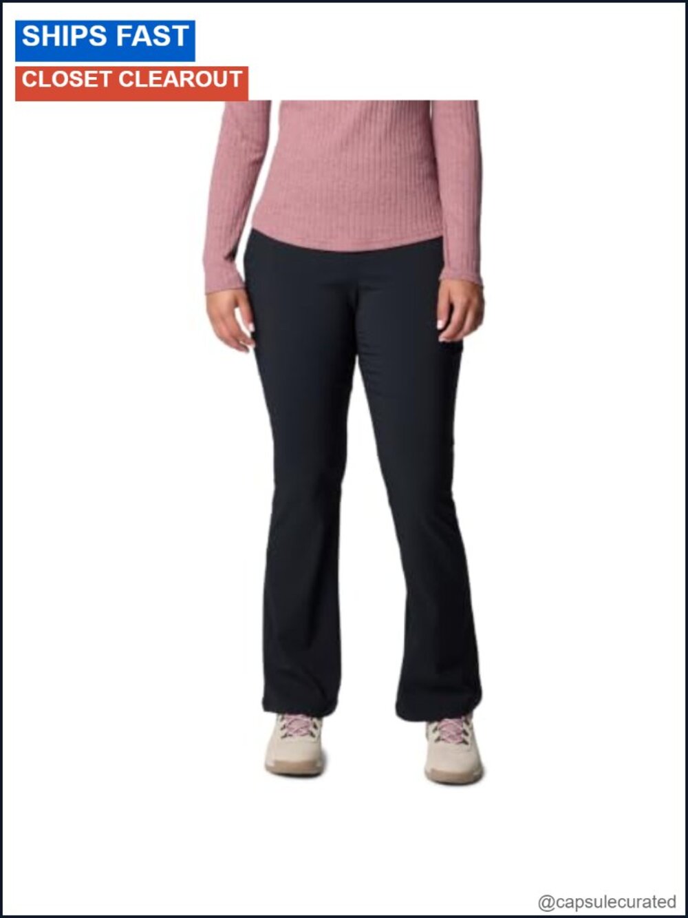 Columbia All Seasons Bootcut Pant Omni-Shade Omni-Shield Comfort Stretch Active